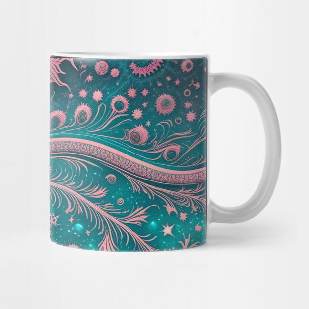 Other Worldly Designs- nebulas, stars, galaxies, planets with feathers by BirdsnStuff